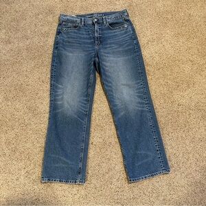 American Eagle Low Rise Baggy Denim Jeans